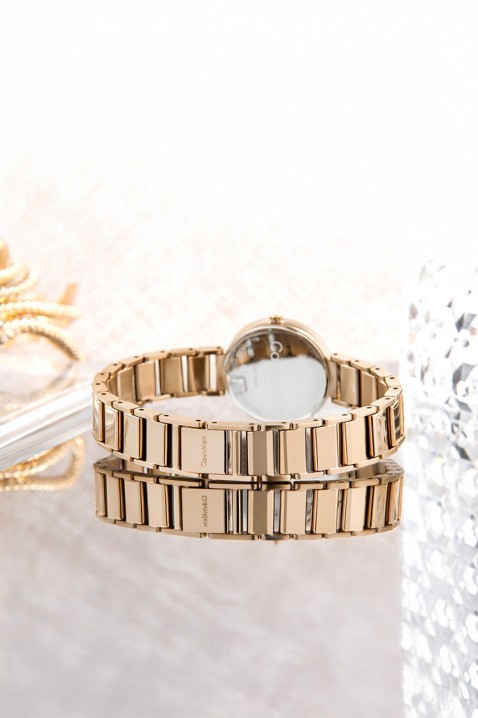 Дамски часовник Calvin Klein 25200140, Цвят: златен, IVET.BG - Твоят онлайн бутик.