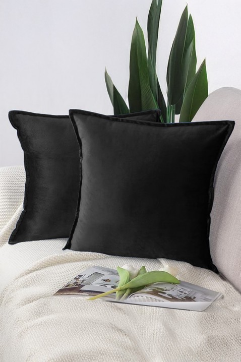 Калъфка за възглавница ZLOMEJA BLACK 40х40 cm, Цвят: черен, IVET.BG - Твоят онлайн бутик.