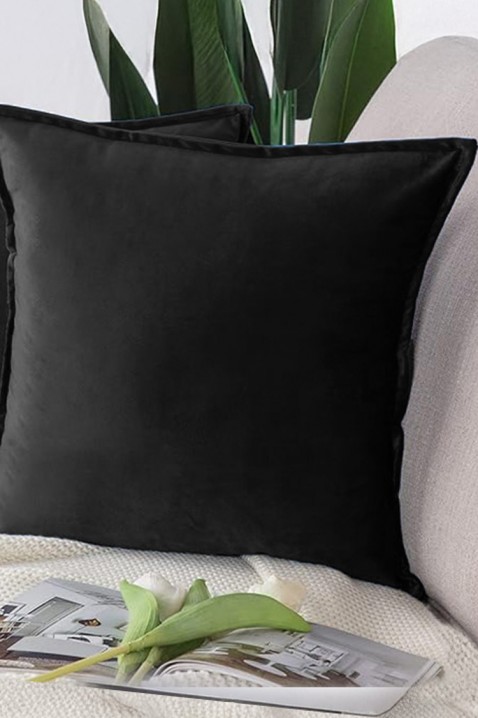 Калъфка за възглавница ZLOMEJA BLACK 40х40 cm, Цвят: черен, IVET.BG - Твоят онлайн бутик.