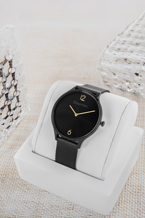 Дамски часовник Calvin Klein 25200004, Цвят: черен, IVET.BG - Твоят онлайн бутик.