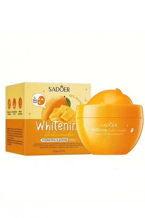 Нощна маска за лице SADOER Collagen Sleeping Mask MANGOIVET.BG - Твоят онлайн бутик.