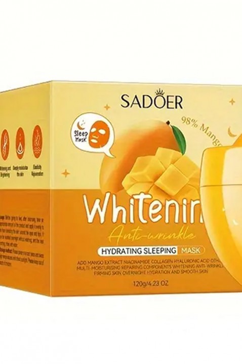 Нощна маска за лице SADOER Collagen Sleeping Mask MANGOIVET.BG - Твоят онлайн бутик.