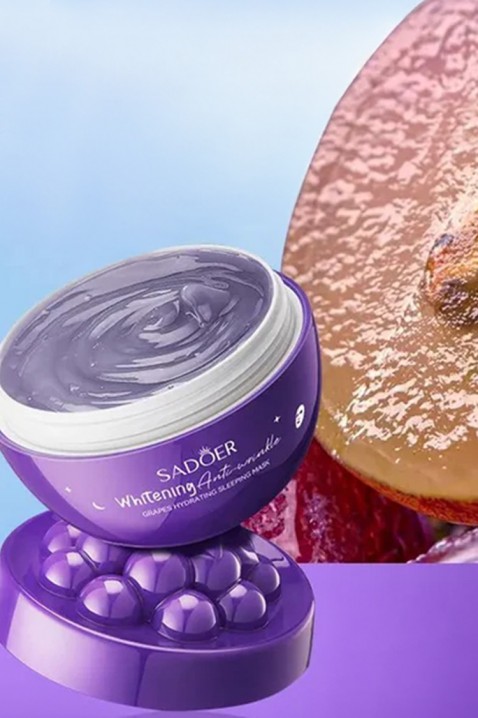 Нощна маска за лице SADOER Collagen Sleeping Mask GRAPEIVET.BG - Твоят онлайн бутик.