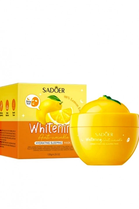 Нощна маска за лице SADOER Collagen Sleeping Mask LEMONIVET.BG - Твоят онлайн бутик.