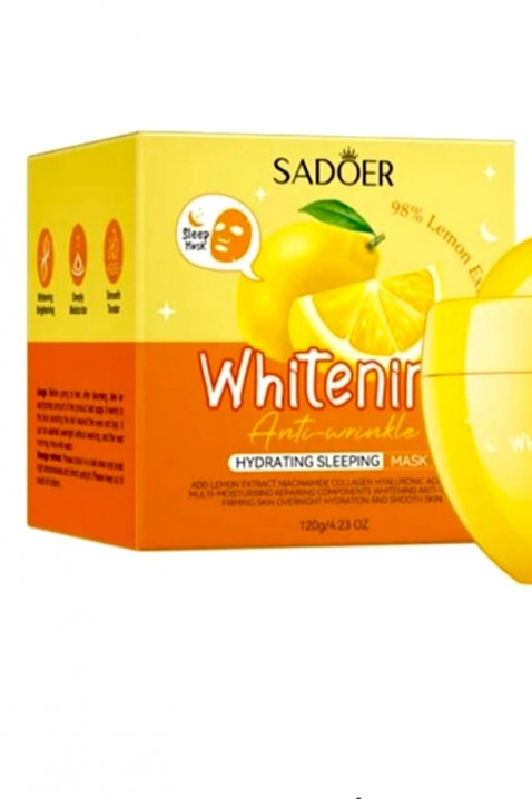 Нощна маска за лице SADOER Collagen Sleeping Mask LEMONIVET.BG - Твоят онлайн бутик.