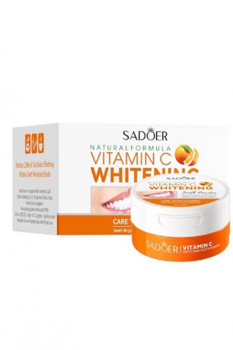 Избелваща пудра за зъби SADOER Whitening Vitamin CIVET.BG - Твоят онлайн бутик.