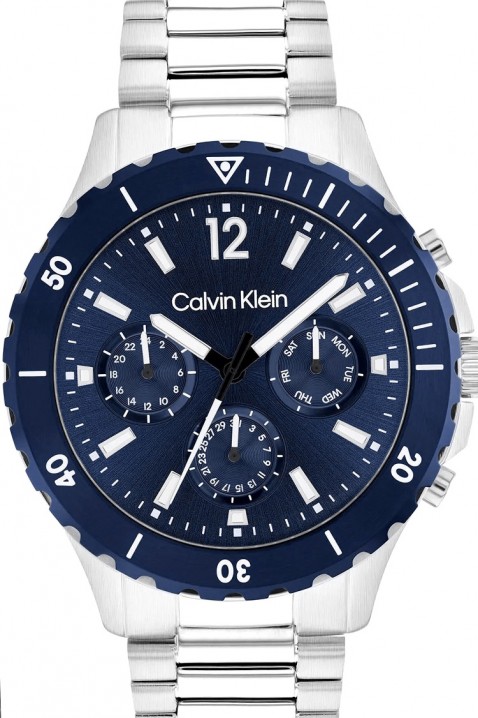 Мъжки часовник Calvin Klein 25200115, Цвят: сребърен, IVET.BG - Твоят онлайн бутик.