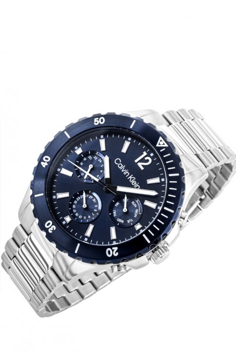 Мъжки часовник Calvin Klein 25200115, Цвят: сребърен, IVET.BG - Твоят онлайн бутик.