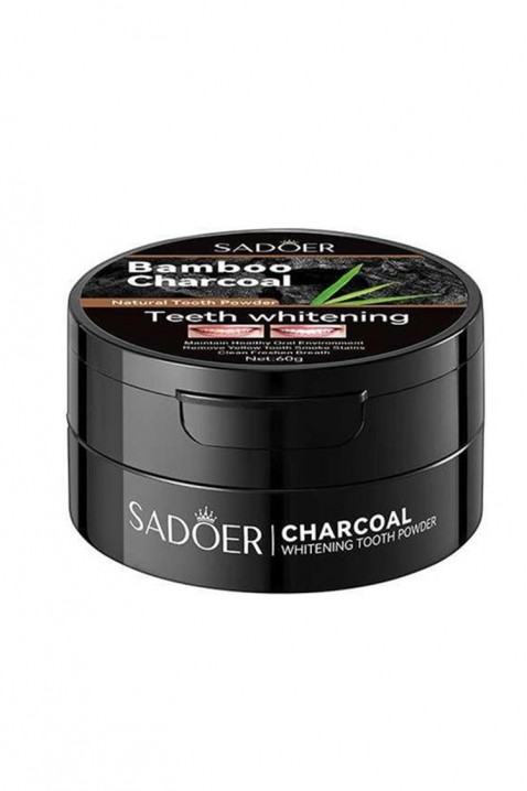 Избелваща пудра за зъби SADOER Bamboo CharcoalIVET.BG - Твоят онлайн бутик.