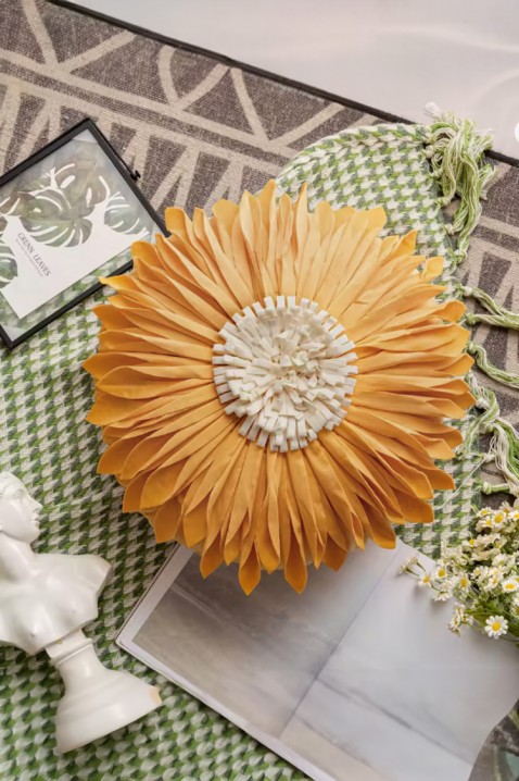 Калъфка за възглавница XIONEGA MUSTARD 40х40 cm, Цвят: горчица, IVET.BG - Твоят онлайн бутик.