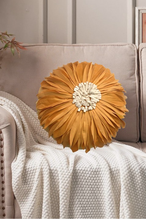 Калъфка за възглавница XIONEGA MUSTARD 40х40 cm, Цвят: горчица, IVET.BG - Твоят онлайн бутик.