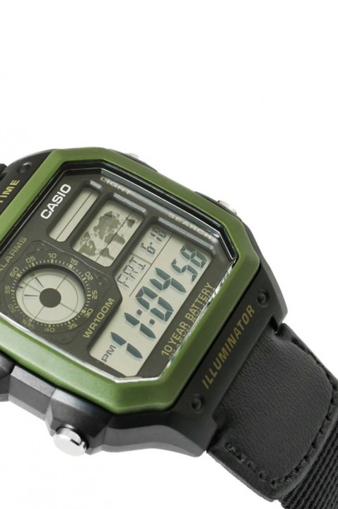Мъжки часовник CASIO AE-1200WHB-1BVDF, Цвят: многоцветен, IVET.BG - Твоят онлайн бутик.