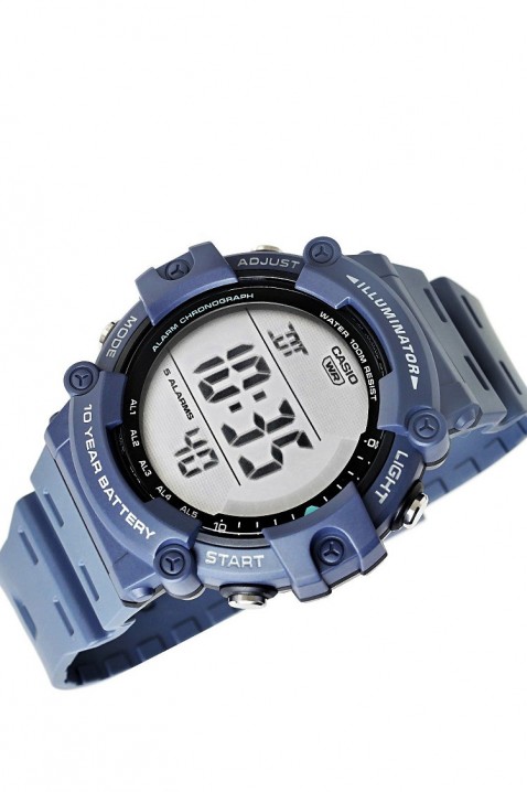 Мъжки часовник CASIO AE-1500WH-2AVDF, Цвят: син, IVET.BG - Твоят онлайн бутик.