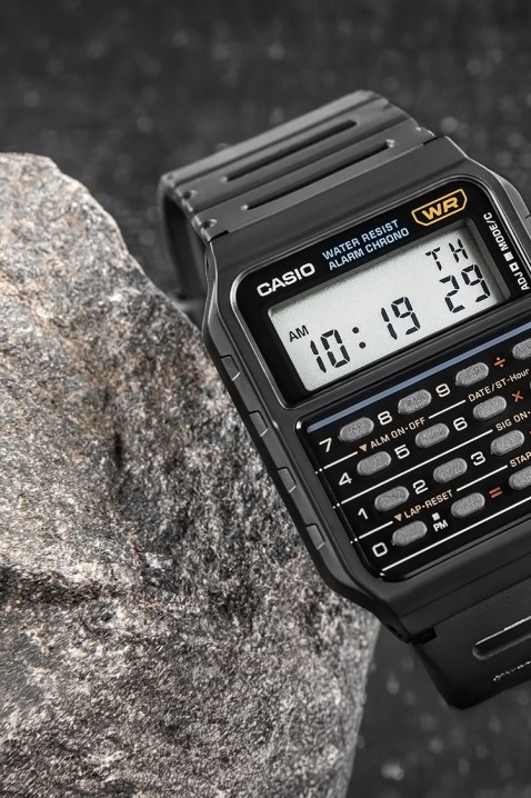Мъжки часовник CASIO CA-53W-1Z, Цвят: черен, IVET.BG - Твоят онлайн бутик.