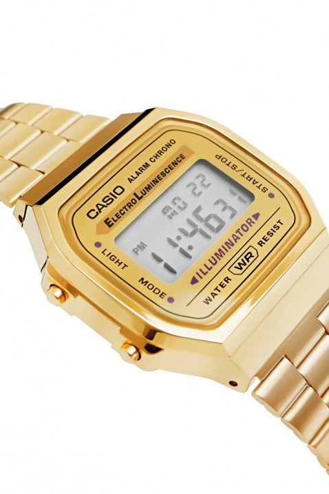 Часовник CASIO Vintage A168WG-9WDF, Цвят: златен, IVET.BG - Твоят онлайн бутик.