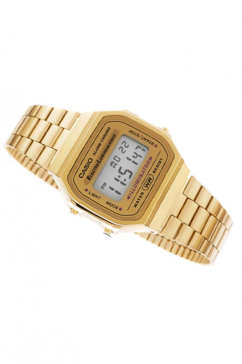 Часовник CASIO Vintage A168WG-9WDF, Цвят: златен, IVET.BG - Твоят онлайн бутик.