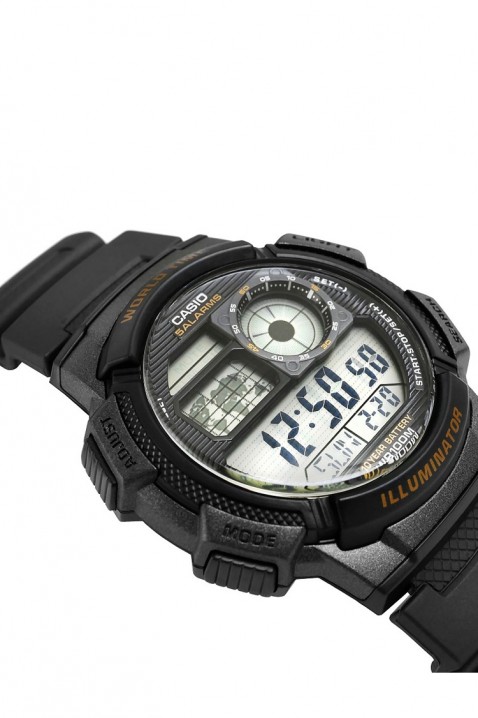 Мъжки часовник CASIO AE-1000W-1AVDF, Цвят: черен, IVET.BG - Твоят онлайн бутик.
