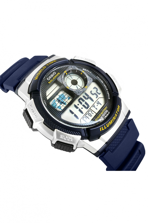 Мъжки часовник CASIO AE-1000W-2AVDF, Цвят: тъмносин, IVET.BG - Твоят онлайн бутик.