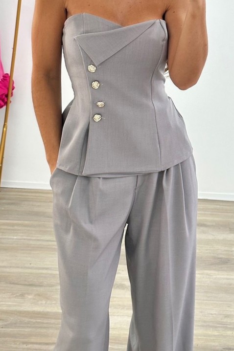 Комплект STILISTA GREY, Цвят: сив, IVET.BG - Твоят онлайн бутик.