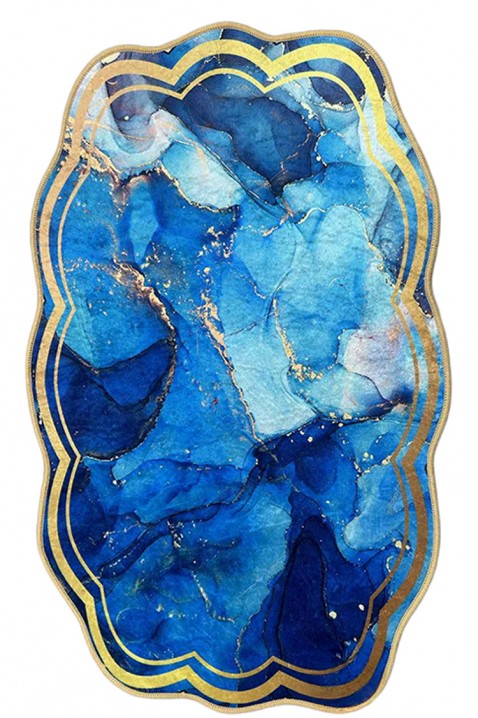 Постелка за баня KROMELZA BLUE, Цвят: син, IVET.BG - Твоят онлайн бутик.