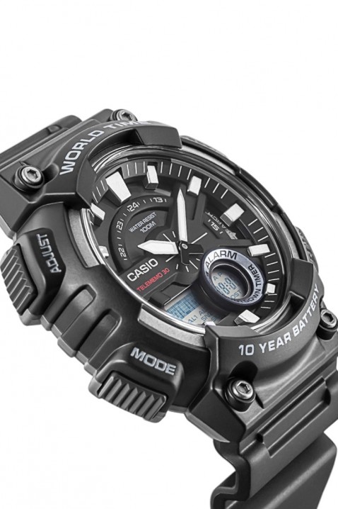 Мъжки часовник CASIO AEQ-110W-1AVDF, Цвят: черен, IVET.BG - Твоят онлайн бутик.