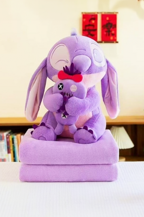 Плюшена играчка Stitch STILVORZO, Цвят: лилав, IVET.BG - Твоят онлайн бутик.