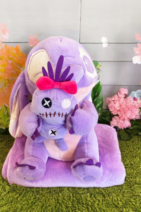 Плюшена играчка Stitch STILVORZO, Цвят: лилав, IVET.BG - Твоят онлайн бутик.