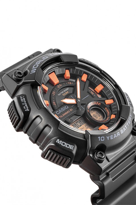 Мъжки часовник CASIO AEQ-110W-1A2VDF, Цвят: черен, IVET.BG - Твоят онлайн бутик.