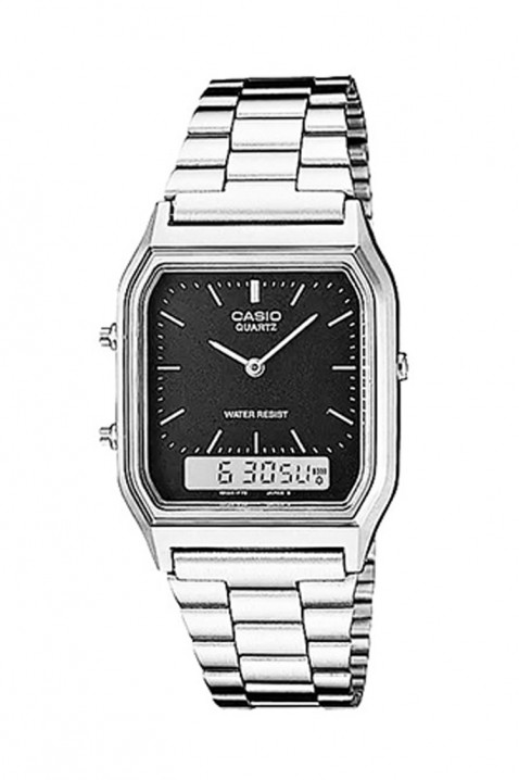 Часовник CASIO AQ-230A-1DMQ, Цвят: сребърен, IVET.BG - Твоят онлайн бутик.