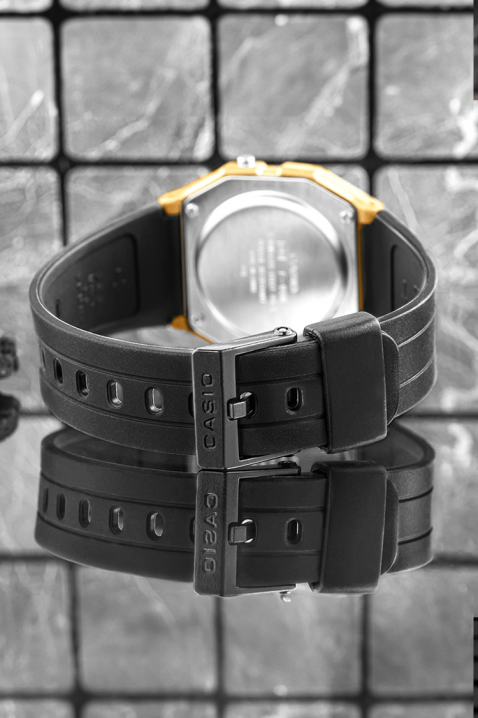 Часовник CASIO F-91WM-9ADF, Цвят: черно със златно, IVET.BG - Твоят онлайн бутик.