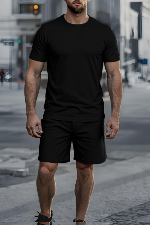 Мъжки комплект ZEKERDO BLACK, Цвят: черен, IVET.BG - Твоят онлайн бутик.