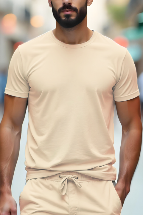 Мъжки комплект ZEKERDO BEIGE, Цвят: беж, IVET.BG - Твоят онлайн бутик.