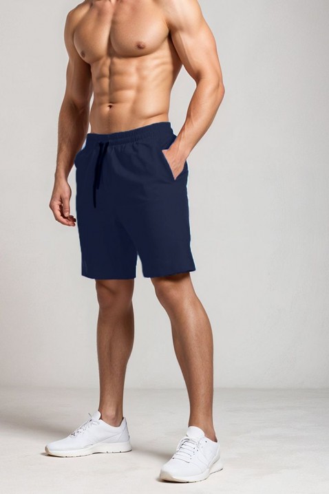 Мъжки къси панталони MEFIGO NAVY, Цвят: тъмносин, IVET.BG - Твоят онлайн бутик.
