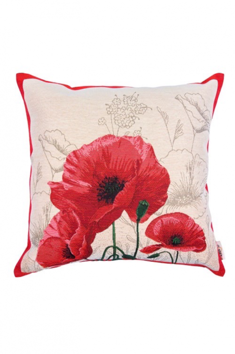 Калъфка за възглавница FLOVEA 42х42 cm, Цвят: червен, IVET.BG - Твоят онлайн бутик.