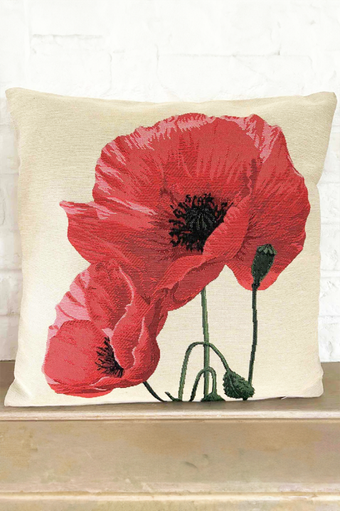 Калъфка за възглавница DIMORFA 42х42 cm, Цвят: червен, IVET.BG - Твоят онлайн бутик.