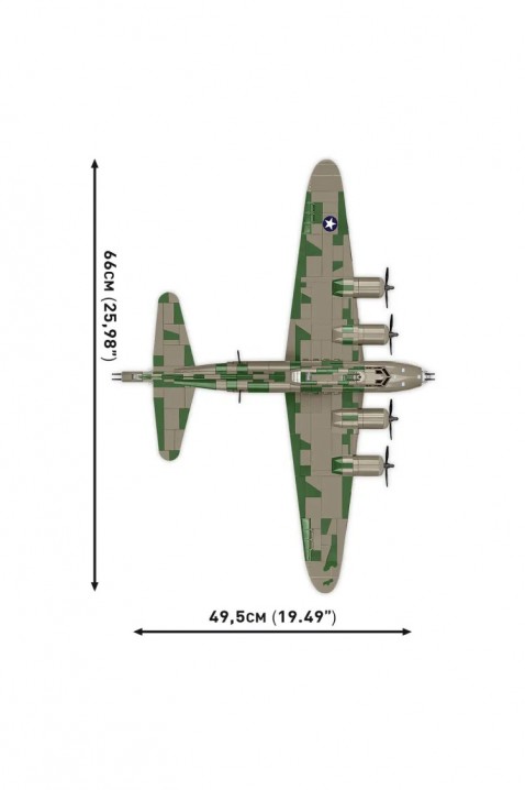 Конструктор Cobi изтребител B-17F Memphis Belle - части 1376IVET.BG - Твоят онлайн бутик.