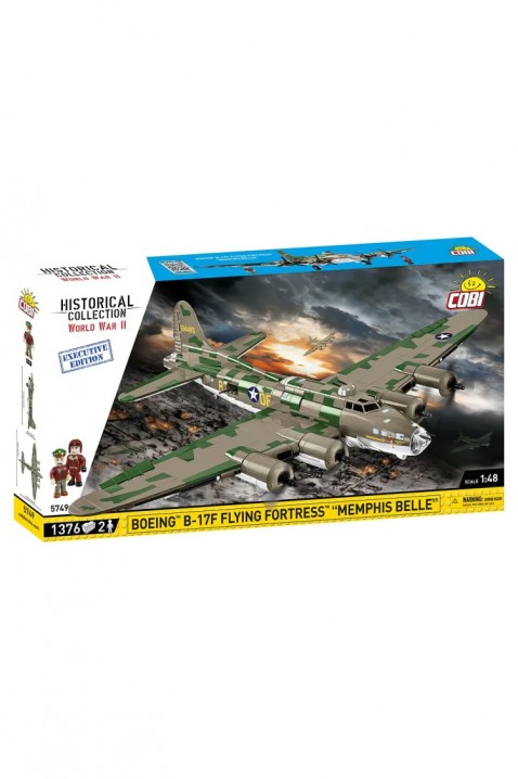 Конструктор Cobi изтребител B-17F Memphis Belle - части 1376IVET.BG - Твоят онлайн бутик.
