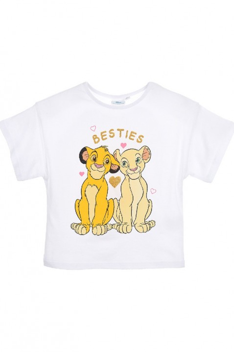 Тениска BESTIE, Цвят: бял, IVET.BG - Твоят онлайн бутик.
