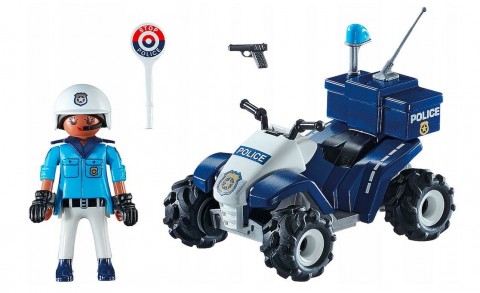 Комплект с фигурка City Action 71092 Полицейски бърз квадроцикълIVET.BG - Твоят онлайн бутик.