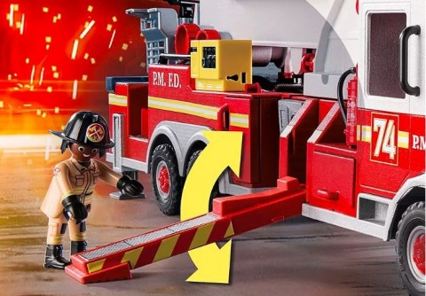 Комплект фигурки City Action 70935 Пожарна кола - US Tower LadderIVET.BG - Твоят онлайн бутик.
