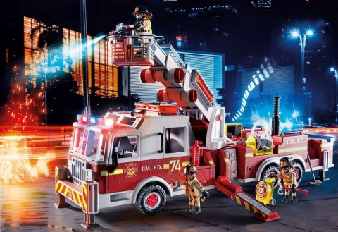 Комплект фигурки City Action 70935 Пожарна кола - US Tower LadderIVET.BG - Твоят онлайн бутик.