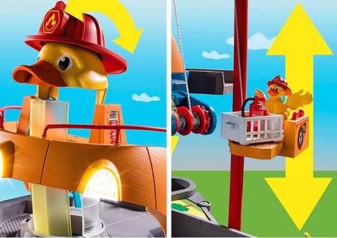 Комплект фигурки DUCK ON CALL 70910 Щабът на героитеIVET.BG - Твоят онлайн бутик.