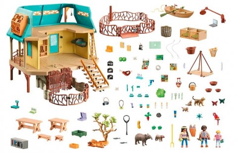 Комплект фигурки Wiltopia 71007 Център за грижи за животниIVET.BG - Твоят онлайн бутик.
