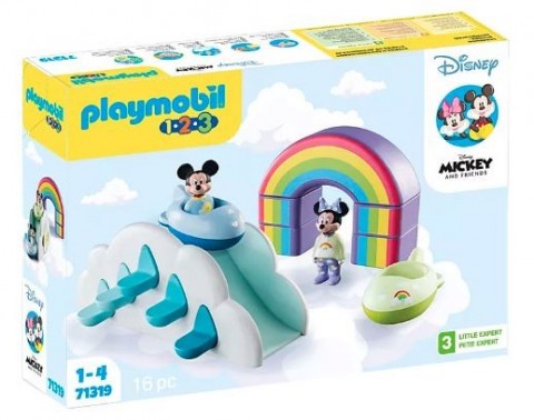 Комплект с фигурки 1.2.3 Disney 71319 Къща в облаците на Мики и МиниIVET.BG - Твоят онлайн бутик.