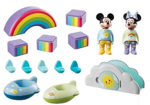 Комплект с фигурки 1.2.3 Disney 71319 Къща в облаците на Мики и МиниIVET.BG - Твоят онлайн бутик.