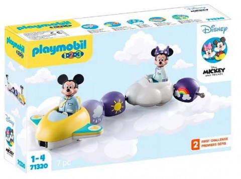 Комплект с фигурки 1.2.3 Disney 71320 Пътуване в облаците с Мики и МиниIVET.BG - Твоят онлайн бутик.