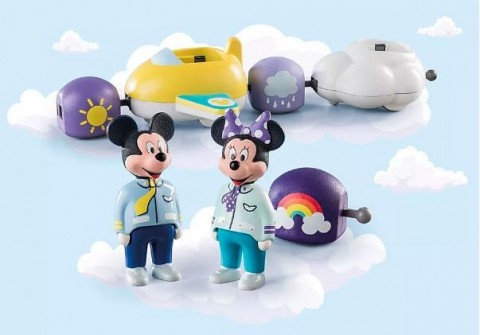 Комплект с фигурки 1.2.3 Disney 71320 Пътуване в облаците с Мики и МиниIVET.BG - Твоят онлайн бутик.