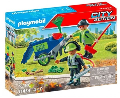Комплект с фигурки City Action 71434 Градски почистващ екипIVET.BG - Твоят онлайн бутик.