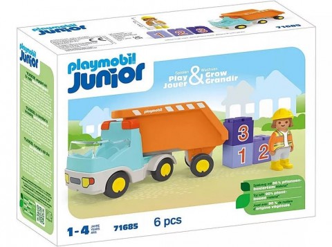 Комплект с фигурка Junior 71685 СамосвалIVET.BG - Твоят онлайн бутик.