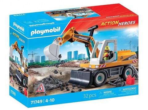 Комплект с фигурки My Life 71749 Голям багерIVET.BG - Твоят онлайн бутик.